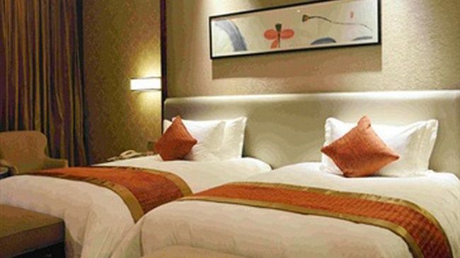 Luxury Blue Horizon Hotel Dongying Room photo