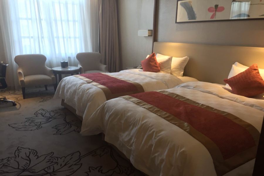 Luxury Blue Horizon Hotel Dongying Exterior photo